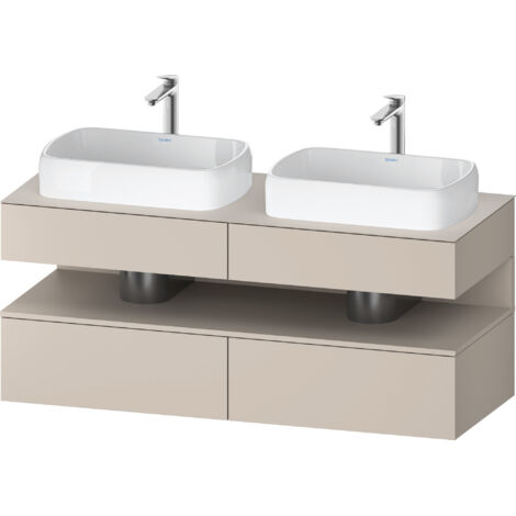 Duravit Collection One Meuble sous-vasque sur console, 2 tiroirs,