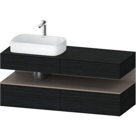 Duravit Collection One Meuble sous-vasque sur console, 2 tiroirs,
