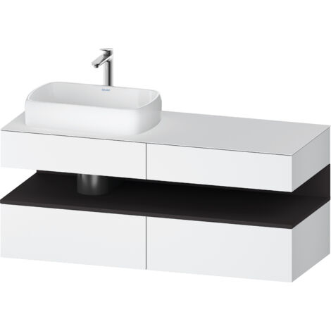 Duravit Collection One Meuble sous-vasque sur console, 2 tiroirs,