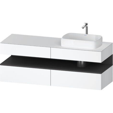 Duravit Collection One Meuble sous-vasque sur console, 2 tiroirs,