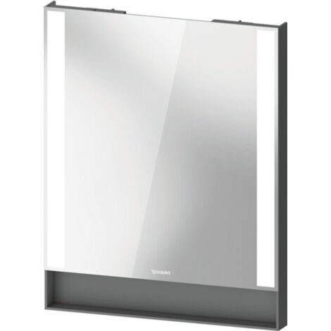 Duravit Collection One Spiegel, Lichtfelder seitlich, dimmbar,