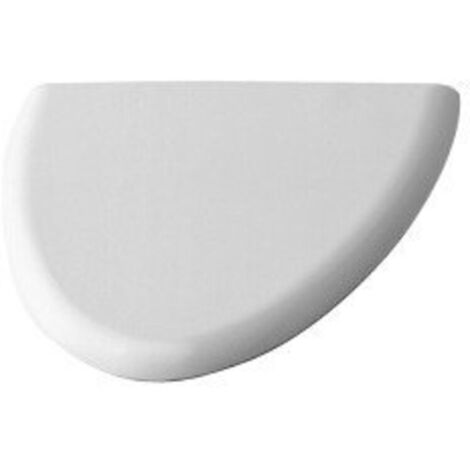 Duravit Coperchio orinatoio Fizz con chiusura ammortizzata cerniere in acciaio inox, bianco, 0061390000