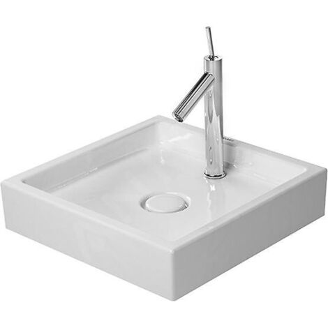 Duravit Cuvette de fixation Starck 1, 47cm, rectifiée, 038747,