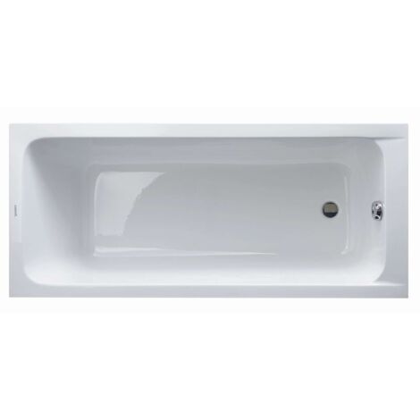 Duravit D-Code - Badewanne 1600+70 cm, Alpinweiß 700096000000000