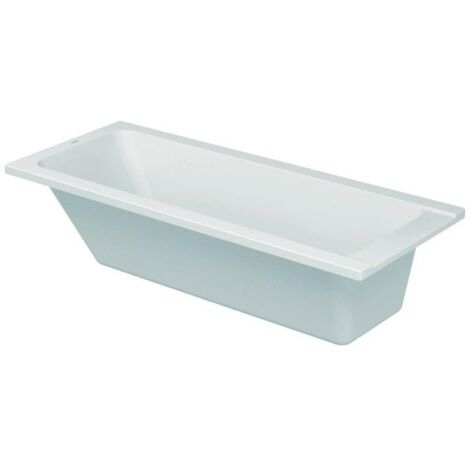 Duravit D-Code Badewanne, 1700x750mm, Rechteckig, Einbauversion,