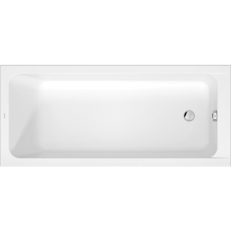 Duravit D-Code Badewanne, 1700x750mm, Rechteckig, Einbauversion,