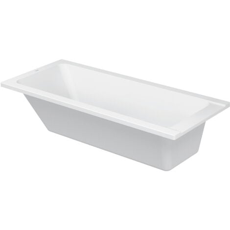 Duravit D-Code Badewanne, 1700x750mm, Rechteckig, Einbauversion,