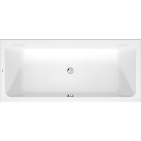 Duravit D-Code Badewanne, 1800x800mm, Rechteckig, Einbauversion,
