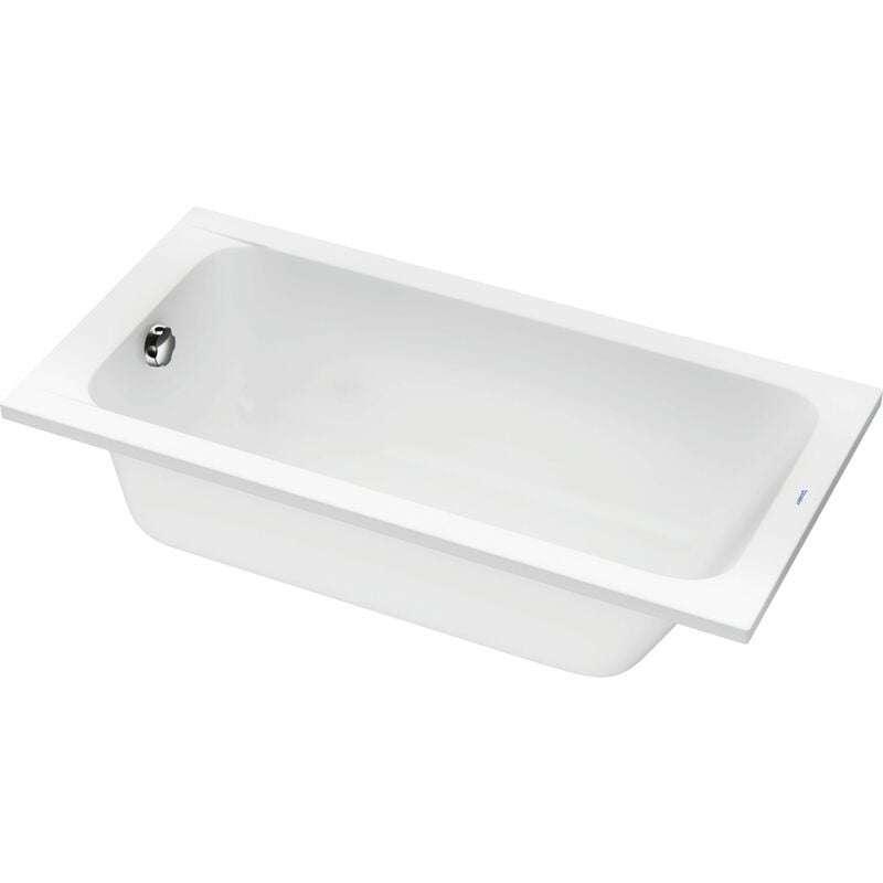 Duravit - D-Code baignoire rectangulaire 1500 x 750 mm - Acrylique blanc