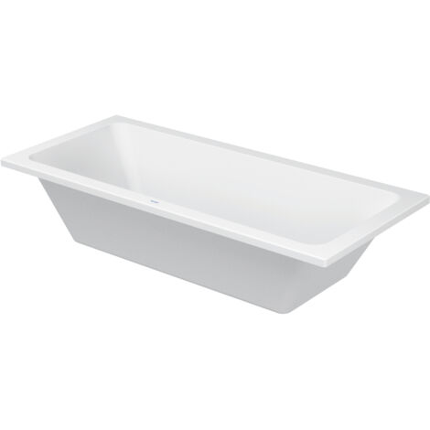 Duravit D-Code - Bañera, 180x180 cm, blanco 700101000000000