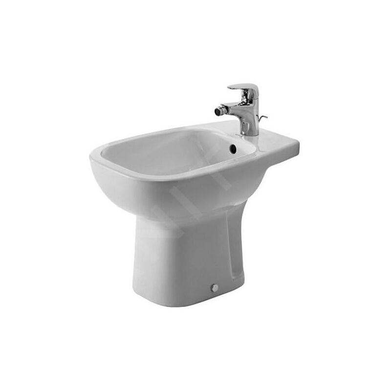 Duravit - D-Code - Bidet à poser, blanc alpin 22381000002