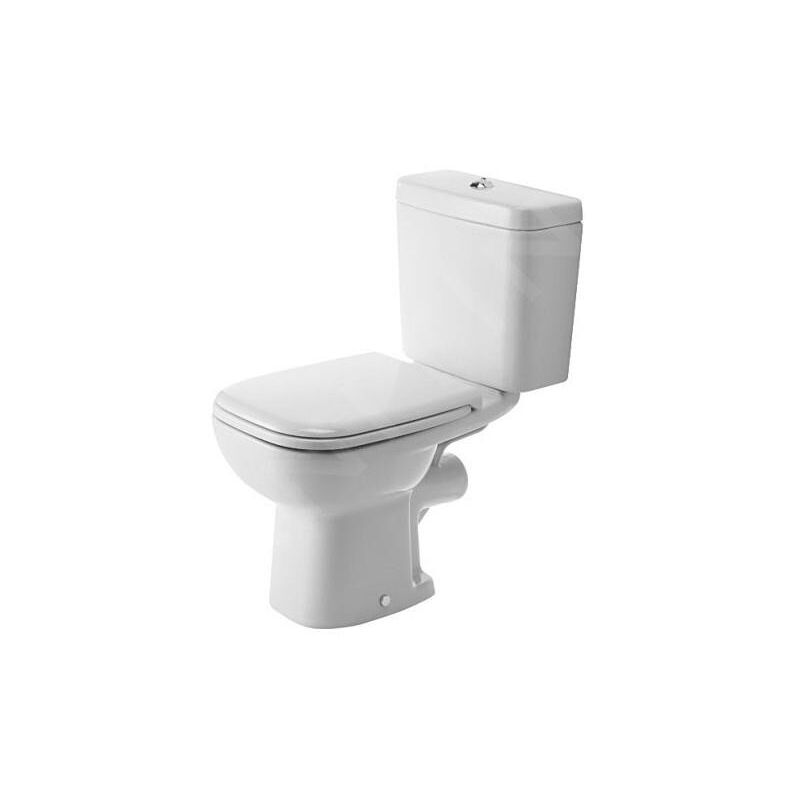 D-Code - Cuvette de wc à poser, évacuation horizontale, blanc alpin 21110900002 - Duravit
