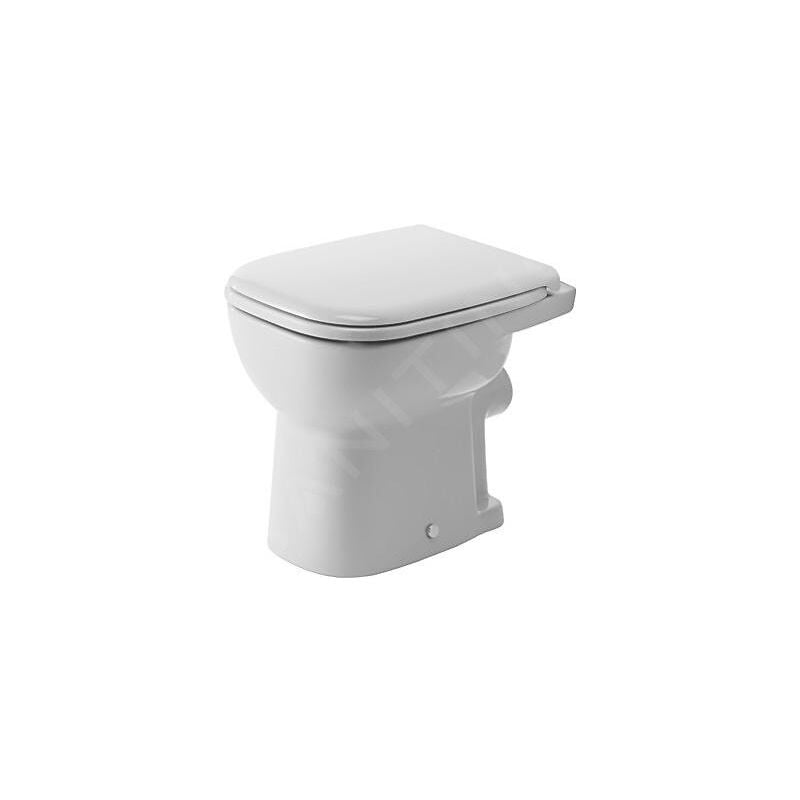 D-Code - wc à poser, à fond plat, sortie arrière, blanc 21090900002 - Duravit