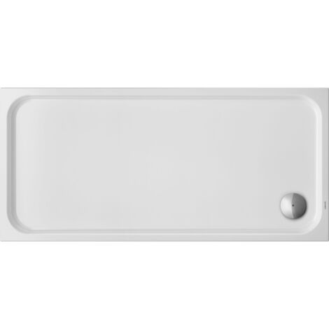 Duravit D-Code Duschwanne, 1600x750mm, Rechteckig, Einbauversion,