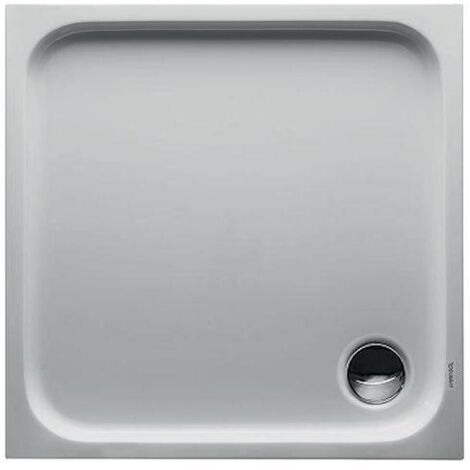 Duravit D-Code Duschwanne, 800x800mm, Quadratisch, Einbauversion,