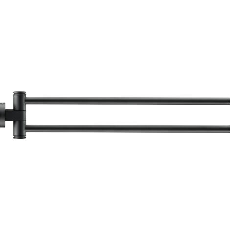Duravit D-Code Handtuchhalter, wandhängend, 2-armig, schwenkbar,