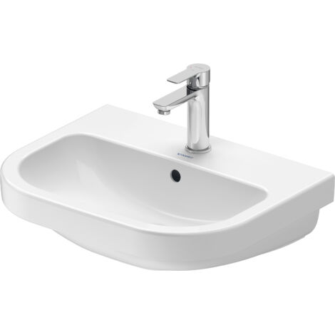 Duravit D-Code lavabo, avec trou pour robinetterie, avec