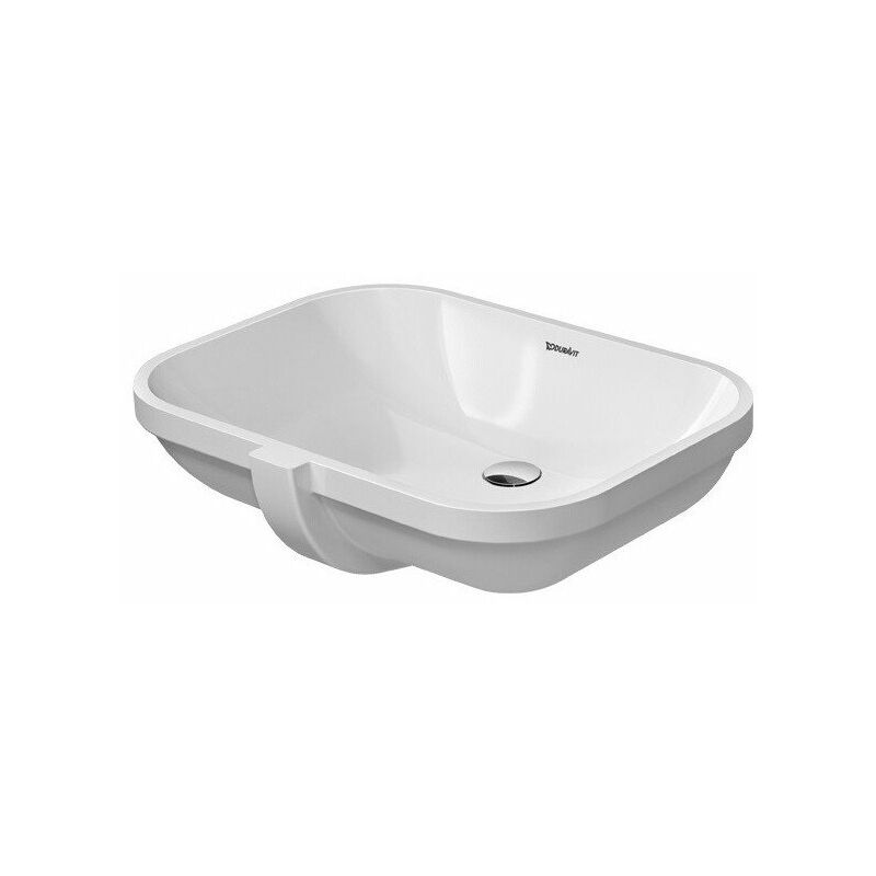 

DURAVIT D-CODE lavabo empotrado con rebosadero sin orificio para grifería B 560x400mm sin orificio para grifería blanco