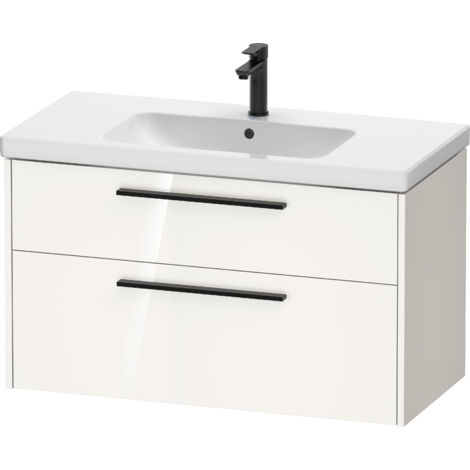 Duravit D-Code Meuble sous-lavabo, 1 tiroir, 984x460mm, découpe