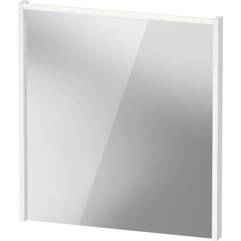 Duravit D-Code Miroirs, champ lumineux LED en haut, 650x700mm,