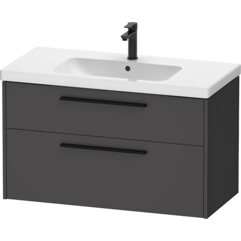Duravit D-Code mueble bajo lavabo, 1 cajón, 984x460mm, corte