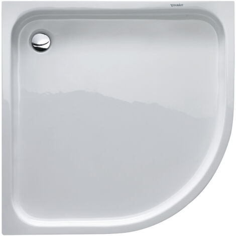 Duravit D-Code receveur de douche, 900x900mm, quart de cercle, à