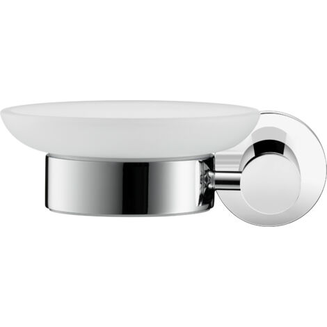 Duravit D-Code Seifenschale, chrom Seifenschale links, matt, 009917