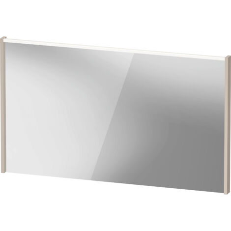 Duravit D-Code Spiegel, LED-Lichtfeld oben, 1200x700mm, externer