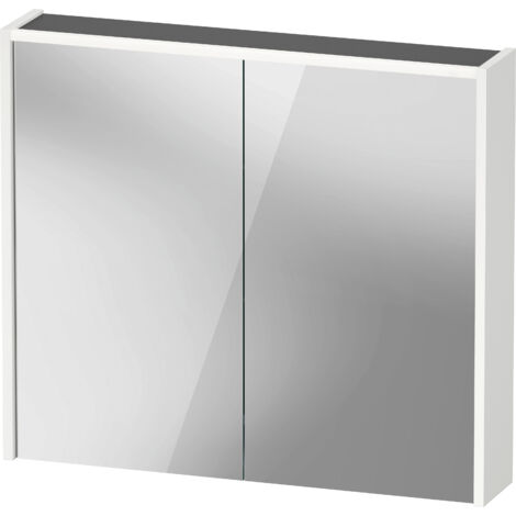 Duravit D-Code Spiegelschrank, Steckdose Typ E (FR, BE), 2 Türen,