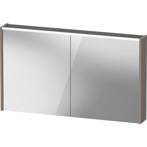 Duravit D-Code Spiegelschrank, Steckdose Typ E (FR, BE), 2 Türen,