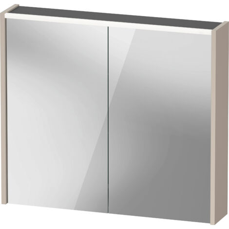 Duravit D-Code Spiegelschrank, Steckdose Typ E (FR, BE), 2 Türen,
