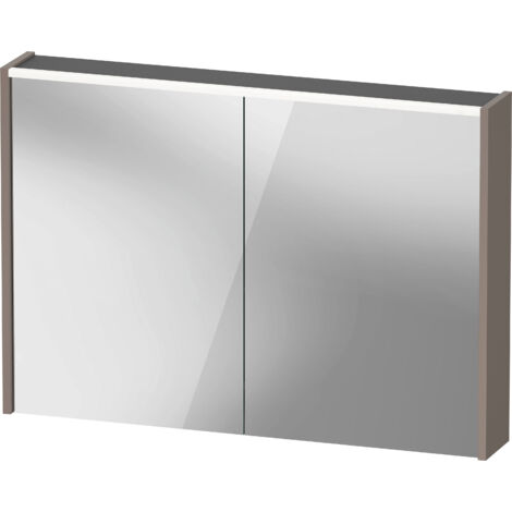 Duravit D-Code Spiegelschrank, Steckdose Typ F (EU, DE), 2 Türen,