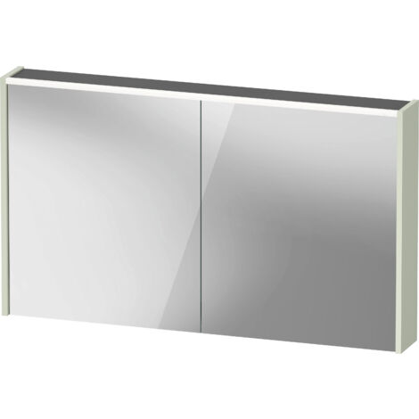 Duravit D-Code Spiegelschrank, Steckdose Typ F (EU, DE), 2 Türen,