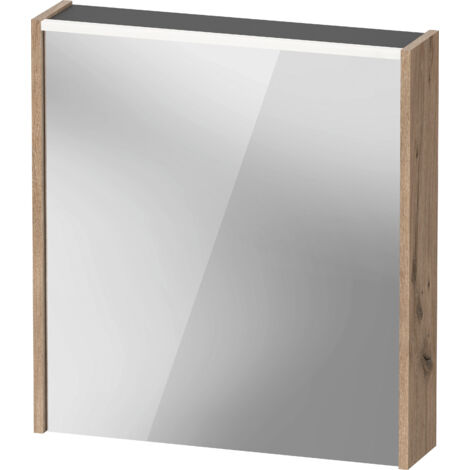 Duravit D-Code Spiegelschrank, Steckdose Typ J (CH, LI), 1 Tür