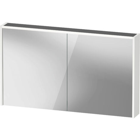 Duravit D-Code Spiegelschrank, Steckdose Typ J (CH, LI), 2 Türen,