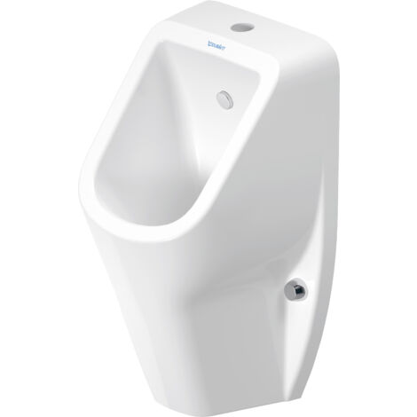 Duravit D-Code urinoir, rimless, entrée en haut, 305x290x565mm,