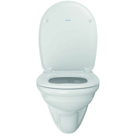 Duravit D-Code Wand-WC 560x355x385mm, Weiß Hochglanz, 6l, Tiefspüler, geschlossen, waagerecht