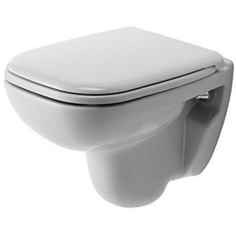 Duravit D-Code Wand-WC Compact, Tiefspüler, 350x480x355mm,