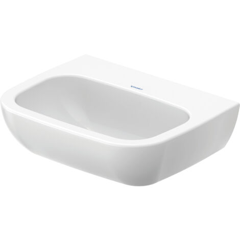 Duravit D-Code Waschtisch, ohne Hahnloch, ohne Überlauf,