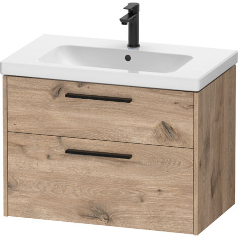 Duravit D-Code Waschtischunterbau, 1 Auszug, 784x460mm,