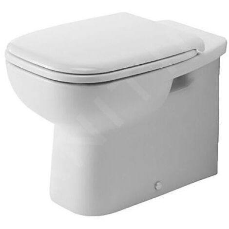 Duravit D-Code - WC à poser, évacuation horizontale, avec HygieneGlaze, blanc 21150920002