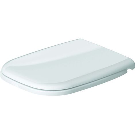 Duravit D-Code WC-Sitz Compact, Bügelbefestigung, 360x430mm, Weiß