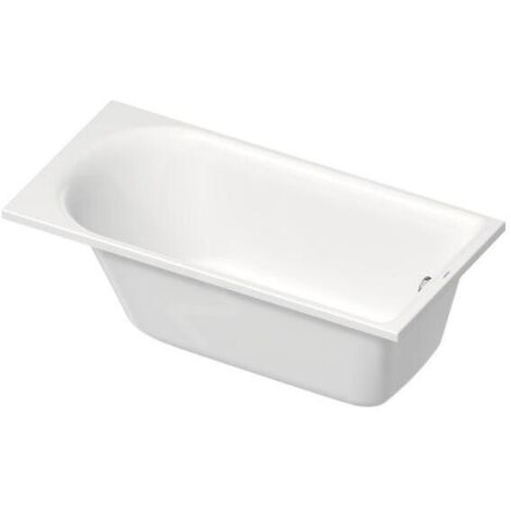 Duravit D-Neo baignoire encastrée, rectangulaire, acrylique