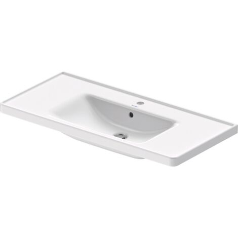 Duravit D-Neo lavabo, 1005x480mm, 1 trou pour robinet, avec