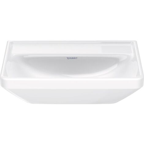 Duravit D-Neo lave-mains, 450x335mm, sans trou pour robinet, sans