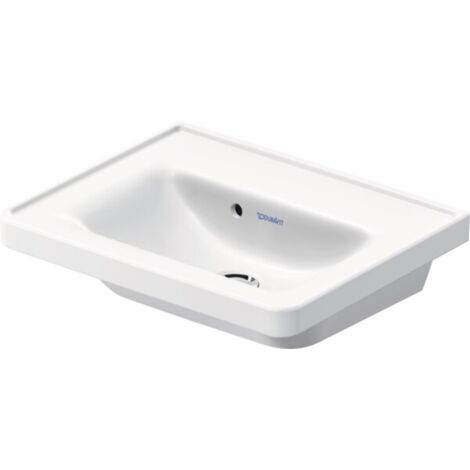 Duravit D-Neo lave-mains, avec trop-plein, sans trou pour