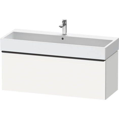 Duravit D-Neo, meuble sous-lavabo mural, largeur 1184 x