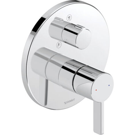 Duravit D-Neo - Mitigeur encastré, 2 sorties, chrome DE4210012010