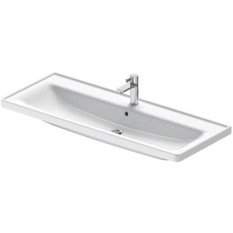 Duravit D-Neo Waschtisch, 1205x480mm, ohne Hahnloch, mit