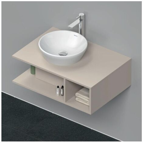 Duravit D-Neo, Waschtischunterbau wandhängend, Breite 800 x Tiefe
